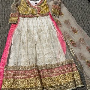 3 piece party wear embroidered dress for teens and Women